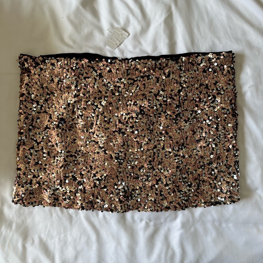 Free People NWT Annalise Sequin Mini in Multi Combo Size 4 - Picture 6 of 9